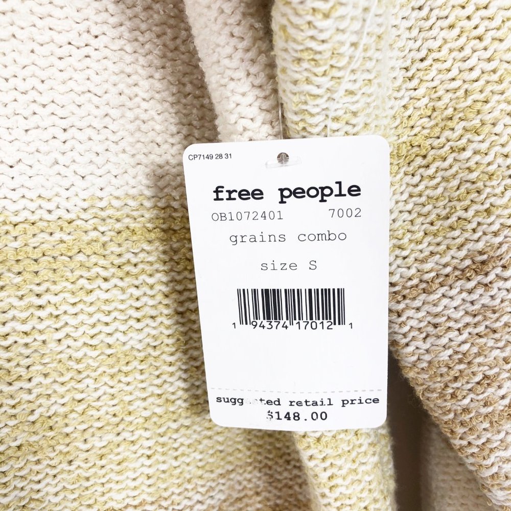 Free People Southport Beach Cardigan Sweater S - Picture 4 of 10